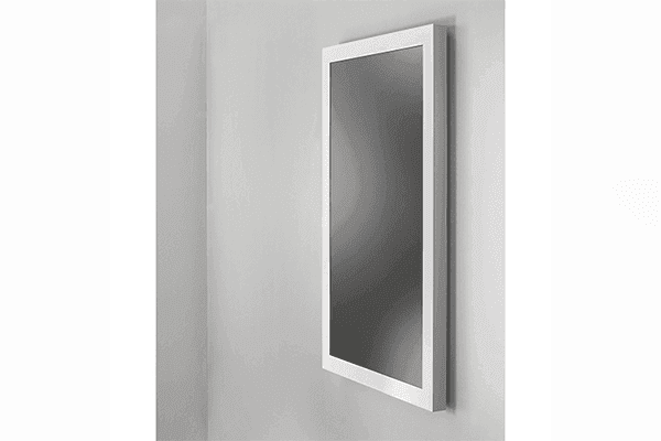 Chief 42" Portrait On-Wall Kiosk W/Glass Wht - LW42UWPG - Creation Networks