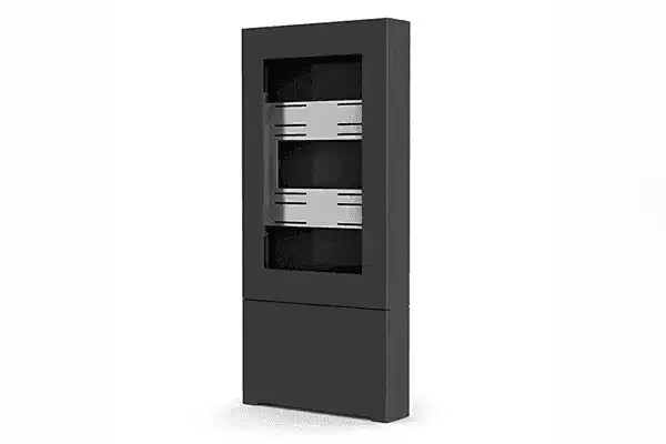 Chief 43" Portrait Floor Kiosk Black - LF43UBP - Creation Networks