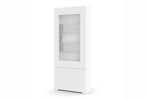 Chief 47" Portrait Floor Kiosk White - LF47UWP - Creation Networks