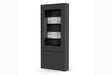 Chief 48" Portrait Floor Kiosk Black - LF48UBP - Creation Networks