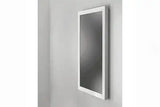 Chief 50" Portrait On-Wall Kiosk W/Glass Wht - LW50UWPG - Creation Networks
