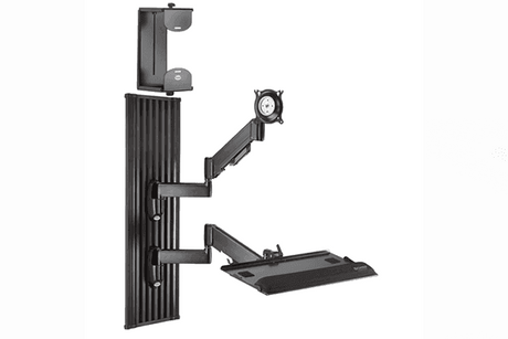 Chief All-in-One Monitor Workstation Wall Mount - KWT110B - Creation Networks