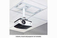 Chief CEILING STORAGE BOX 1X2 W/COLUMN W/POWER - CMS491CP2 - Creation Networks