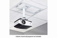 Chief CEILING STORAGE BOX 2X2 W/COLUMN W/POWER - CMS492CP2 - Creation Networks