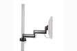 Chief Dual Arm Pole Mt Blk - Z-KPD110B - Creation Networks