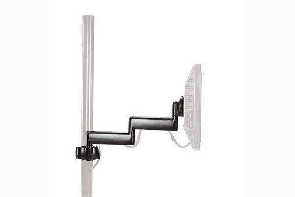 Chief Dual Arm Pole Mt Blk - Z-KPD110B - Creation Networks