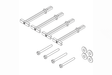 Chief FCAT1 1/4-20 Grade 5 Toggler Kit - Creation Networks