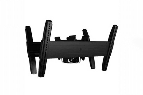 Chief Fusion Series LCB1U Back-to-Back Flat Panel Ceiling Mount (Landscape, Black) - Creation Networks