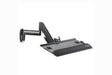 Chief Height Adjustable Dual Arm With Keyboard - KWK110B - Creation Networks