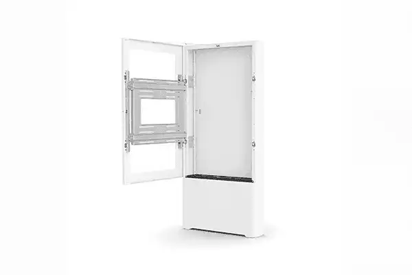 Chief Impact™ Floor Standing Kiosk – Portrait 47” Black - LF47UBP Video Chief