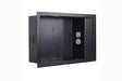 Chief IN-WALL SMALL BLK - W/ SURGEX 1 OUTLET - PAC525FBP2 - Creation Networks