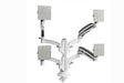 Chief K1 Clmn Mnt 4 Disp Dual 2L Arms Wht - K1C420W - Creation Networks