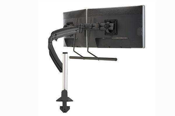 Chief K1 Clmn Mnt Dual Disp 2L Arm H-Arrayblk - K1C22HB - Creation Networks
