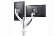 Chief K1 Clmn Mnt Dual Disp Dual 2L Arms Wht - K1C220W - Creation Networks