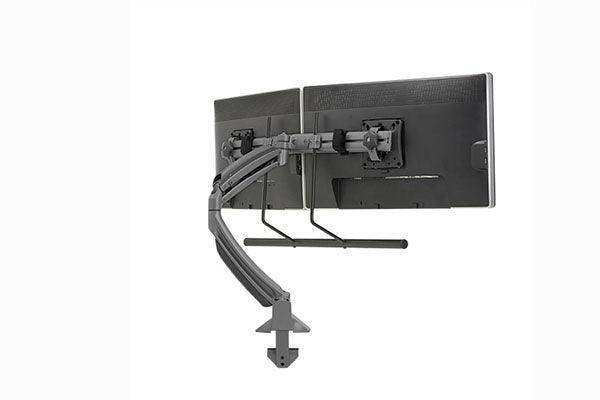 Chief K1 Desk Mnt Dual Disp 2L Arm H-Arrayblk - K1D22HB - Creation Networks