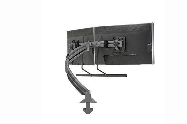 Chief K1 Desk Mnt Dual Disp 2L Arm H-Arrayblk - K1D22HB - Creation Networks