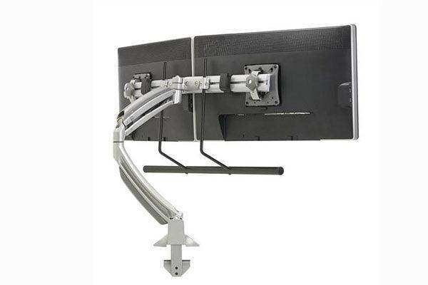 Chief K1 Desk Mnt Dual Disp 2L Arm H-Arrayslv - K1D22HS - Creation Networks