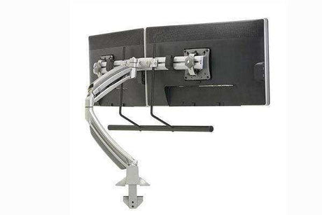 Chief K1 Desk Mnt Dual Disp 2L Arm H-Arrayslv - K1D22HS Video Chief
