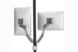 Chief K1 Pole Mnt Dual Disp Dual 2L Arms Slv - K1P220S - Creation Networks