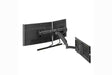 Chief K1 Slat Mnt Dual Disp 2L Arm H-Arrayblk - K1S22HB - Creation Networks