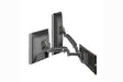 Chief K1 Slat Mnt Dual Disp Dual 2L Arms Blk - K1S220B - Creation Networks