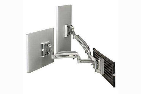 Chief K1 Slat Mnt Dual Disp Dual 2L Arms Slv - K1S220S Video Chief