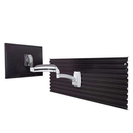 Chief K1 Slat Mnt Single Display 2L Arm Wht - K1S120W Video Chief