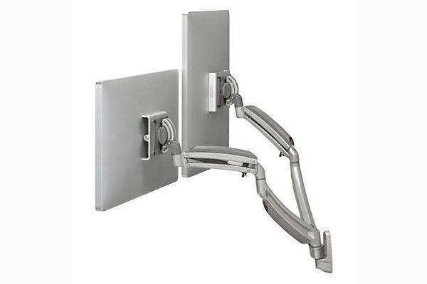 Chief K1 Wall Mnt Dual Disp Dual 2L Arms Slv - K1W220S - Creation Networks