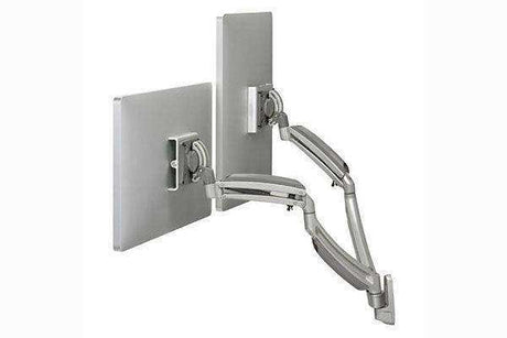 Chief K1 Wall Mnt Dual Disp Dual 2L Arms Slv - K1W220S Video Chief