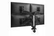 Chief Kx Clmn Desk Mnt Quad 2L Arms Blk - KXC420B - Creation Networks
