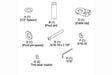 Chief Kx / K1 / K2 Arm Hardware Kit Blk - KRA241B - Creation Networks