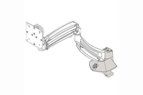 Chief Kxd K1D Desk Clamp Base Slv - KRA244S - Creation Networks