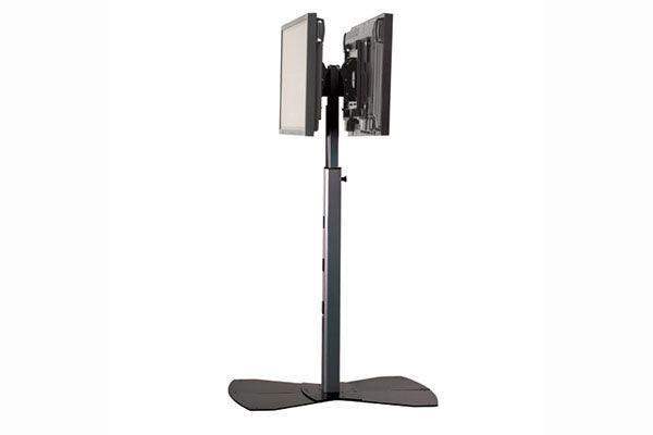 Chief Large Flat Panel Dual Display Floor Stand (without interfaces)- PF22000B - Creation Networks