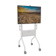 Chief LSCUW Voyager Large Manual Height Adjustable AV Cart for 50-75" LCD Displays (White) - Creation Networks