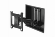 Chief PNRIW2000B Universal Flat Panel Dual Swing Arm Wall Mount (Black) - Creation Networks