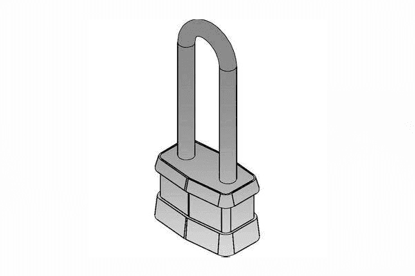 Chief Security Padlock - PAC138 - Creation Networks