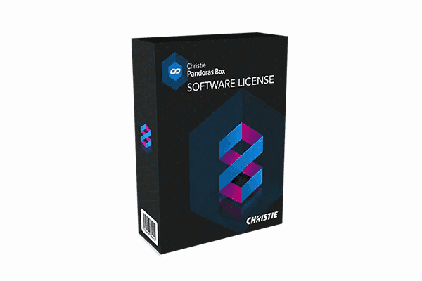 Christie Pandoras Box V8.Software License, 2 Output - 157-078106-01 - Creation Networks
