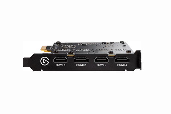 Corsair Elgato - Cam Link Pro - PCIe camera capture card, 4 HDMI inputs, 1080p60 Full HD, 4K30, Multiview, streaming, OBS, Zoom - Black - 10GAW9901 - Creation Networks