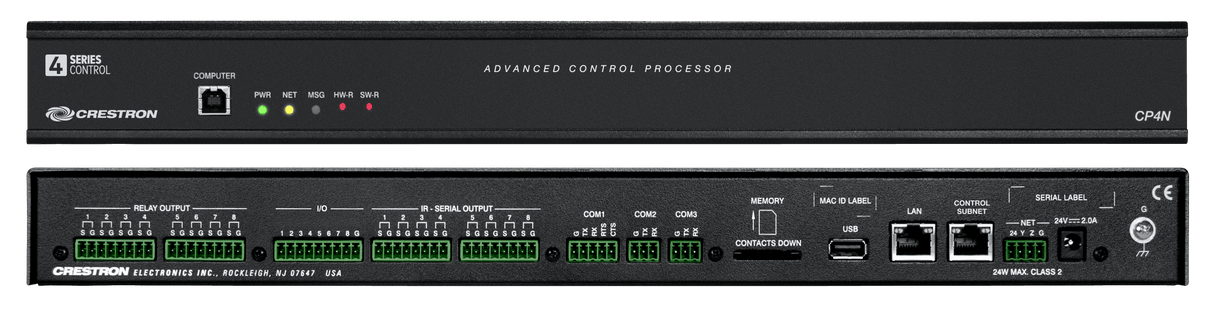 Crestron 4-Series Control System - CP4N - Creation Networks