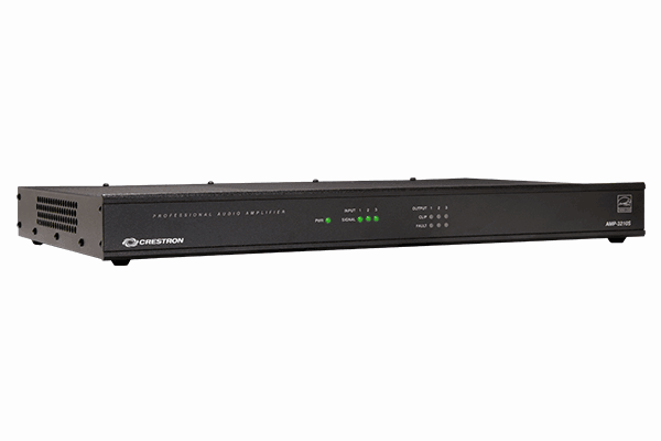 Crestron AMP-3210T 3x210W Commercial Power Amplifier, 4-8 or 70-100V - Creation Networks
