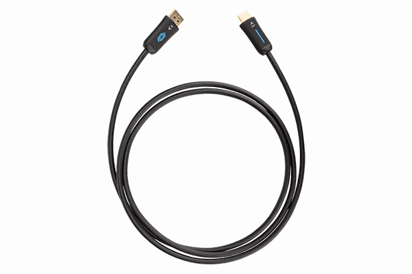 Crestron CBL-4K-DP-HD-6 Active Converter Cable, DisplayPort to HDMI®, 18 Gbps, 6 ft (1.8 m) - Creation Networks