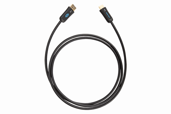 Crestron CBL-4K-DP-HD-6  Active Converter Cable, DisplayPort to HDMI®, 18 Gbps, 6 ft (1.8 m) - Creation Networks