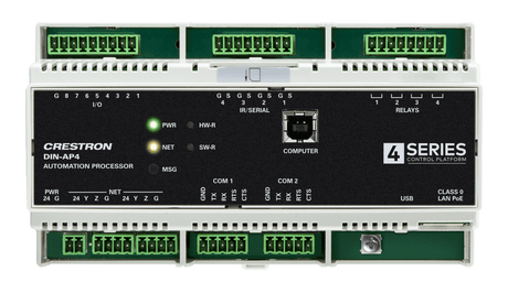 Crestron DIN-AP4 4-Series™ DIN Rail Control System - Creation Networks