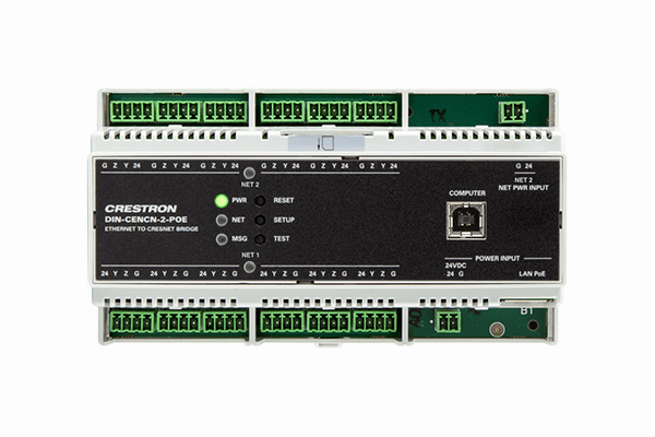 Crestron DIN-CENCN-2  Ethernet to Cresnet® Network Bridge - Creation Networks