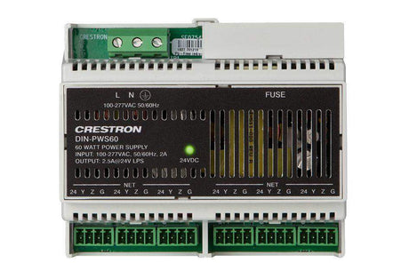 Crestron DIN Rail 60 Watt Cresnet® Power Supply - DIN-PWS60 - Creation Networks
