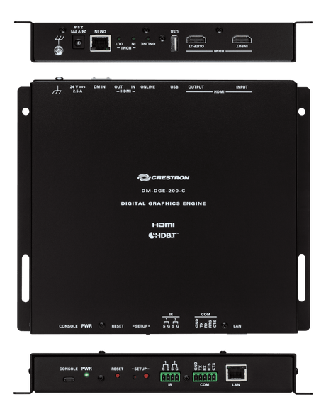 Crestron DM-DGE-200-C Digital Graphics Engine 200 with 4K DM 8G+® Input - Creation Networks
