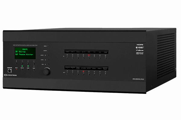 Crestron DM-MD8X8-CPU3-RPS 8x8 DigitalMedia™ Switcher with Redundant Power Supplies - Creation Networks