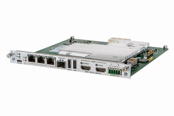 Crestron DM-NVX-360C  DM NVX® 4K60 4:4:4 HDR Network AV Encoder-Decoder Card - Creation Networks