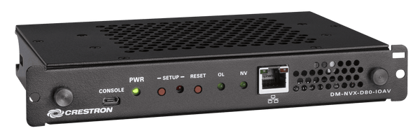 Crestron DM-NVX-D80-IOAV DM NVX® 4K60 4:4:4 HDR Network AV OPS Decoder - Creation Networks