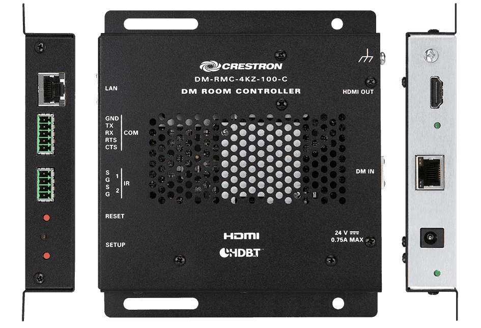Crestron DM-RMC-4KZ-100-C-CNBS DigitalMedia 8G+® 4K60 4:4:4 HDR Receiver and Room Controller 100 - Creation Networks